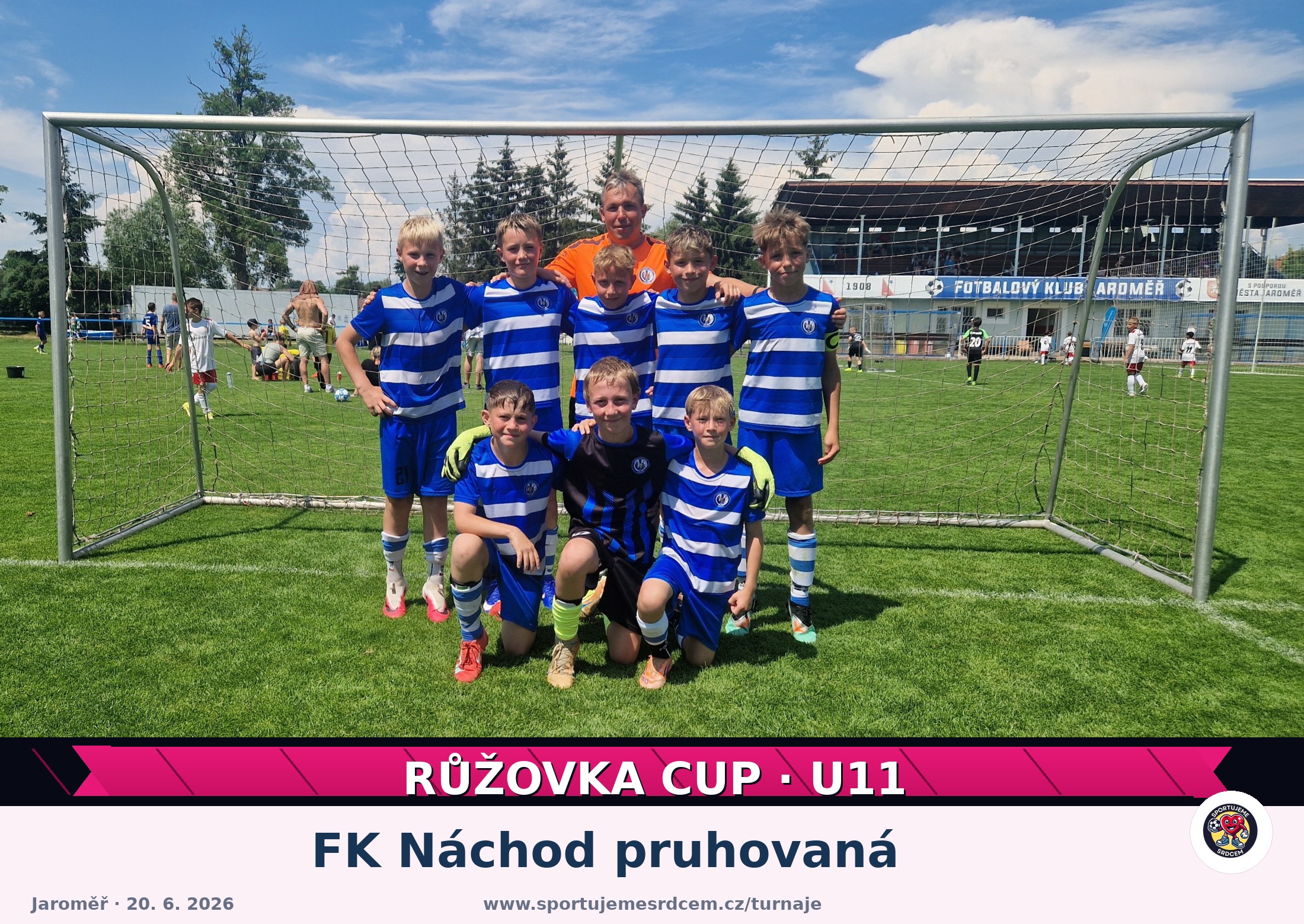 FK Náchod pruhovaná