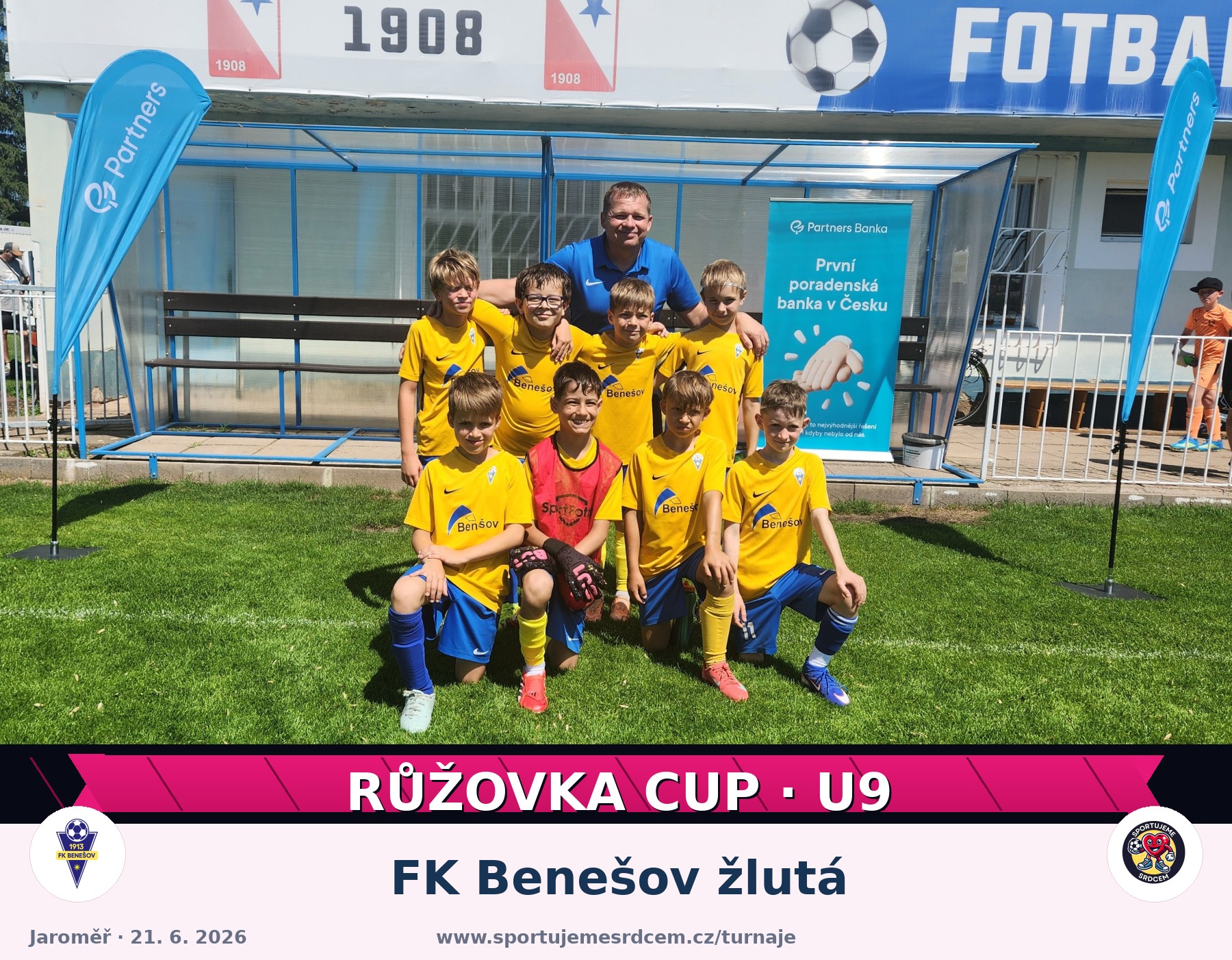FK Benešov žlutá
